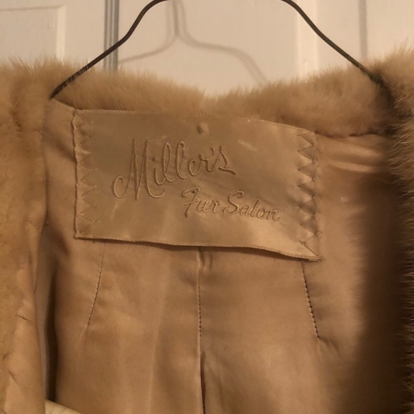 Vintage Miller’s Fur Salon Mink Coat - Picture 4 of 10